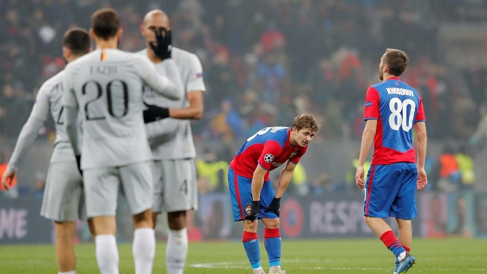 روما يقتنص فوزاً هاماً من أرض سسكا موسكو