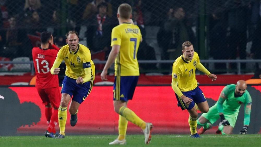 السويد تُسقط تركيا وترسلها إلى المستوى الثالث