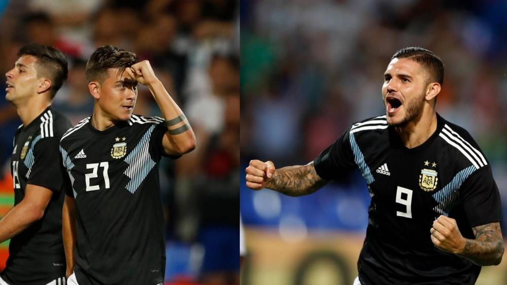 إيكاردي وديبالا يتحرران مع الأرجنتين بغياب ميسي والمخضرمين
