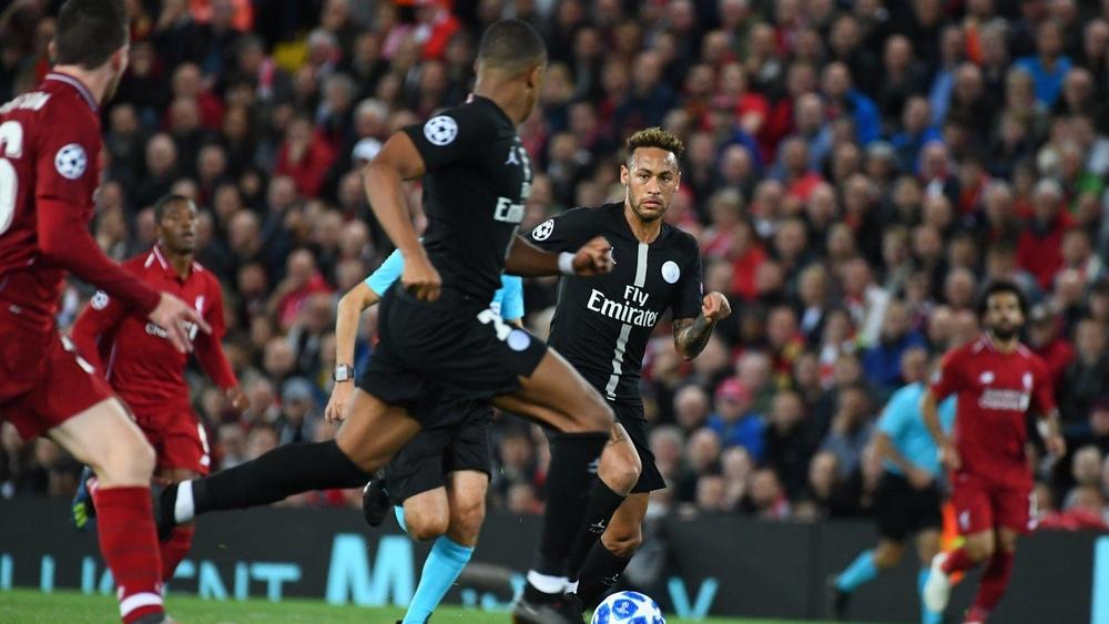 نيمار ومبابي أساسيان أمام ليفربول