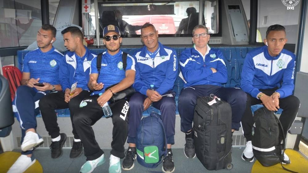 بعثة الرجاء تحل بكينشاسا و الفريق يقيم بأحد أكبر و أفخم الفنادق بالمدينة