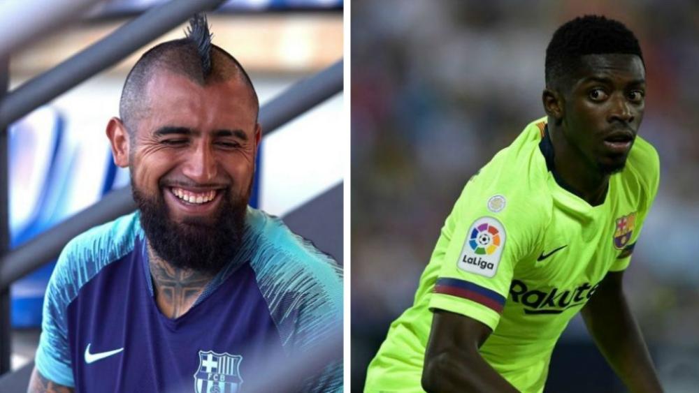 هو أيضاً مثير للجدل.. فيدال يساعد ديمبلى في العودة للانضباط!