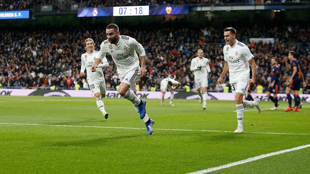 ريال مدريد يحقق فوزاً ثميناً أمام فالنسيا