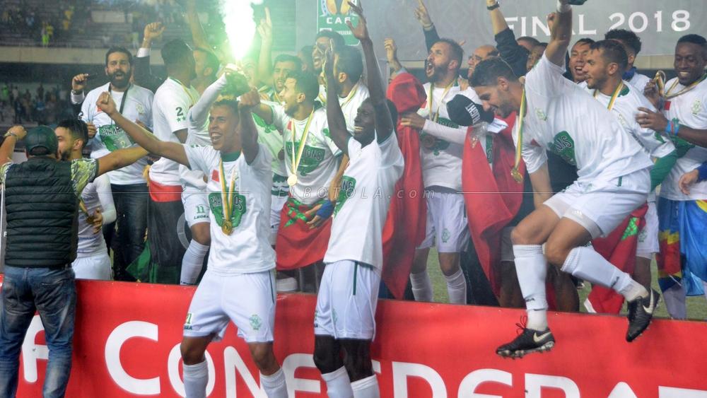 الجامعة تهنئ الرجاء بعد التتويج بلقب كأس الكونفدرالية