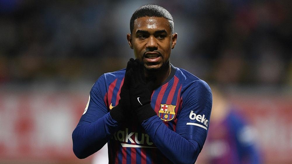 مالكوم يغادر الملعب باكيا... يعاني من التواء في الكاحل