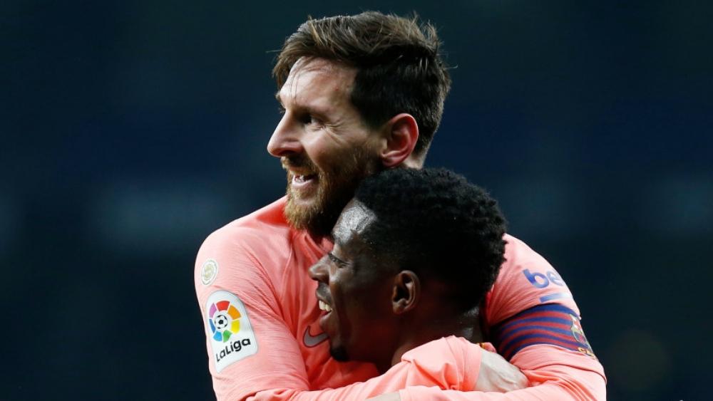 ميسي "المتألق" يقود برشلونة للانفراد بصدارة "الليغا"