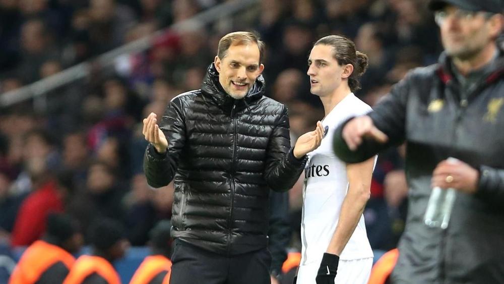 توخيل لا يعلم "إن كان رابيو سينهي الموسم" مع باريس سان جرمان