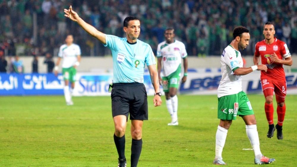 زوراق حكما للقاء نهضة بركان وضيفه أولمبيك أسفي