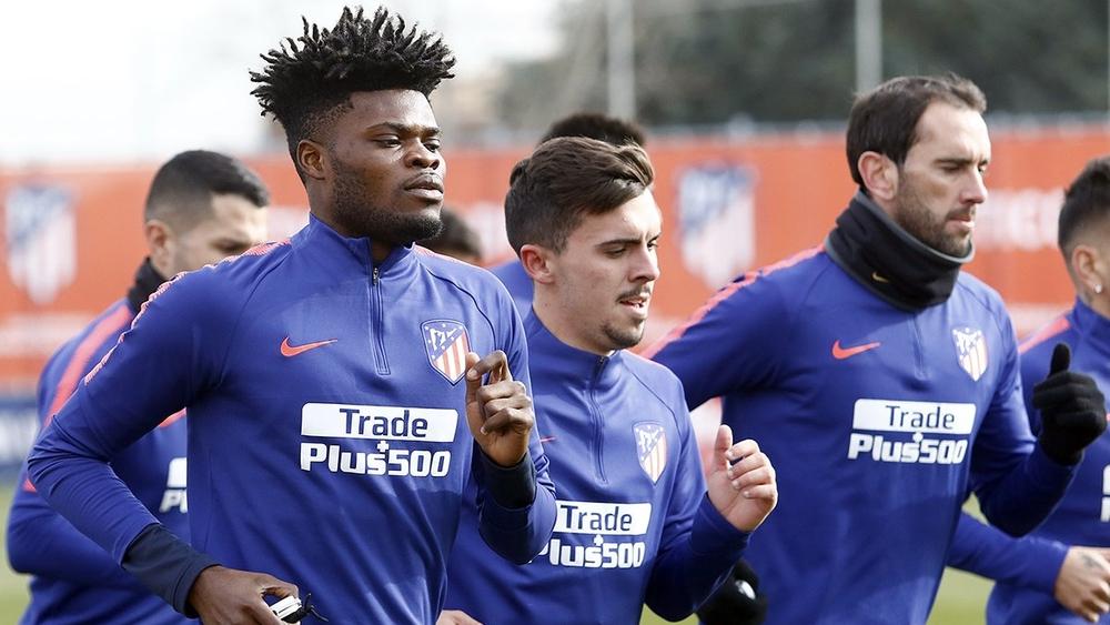 الثنائي الفرنسي يغيب عن تدريبات الأتلتيكو