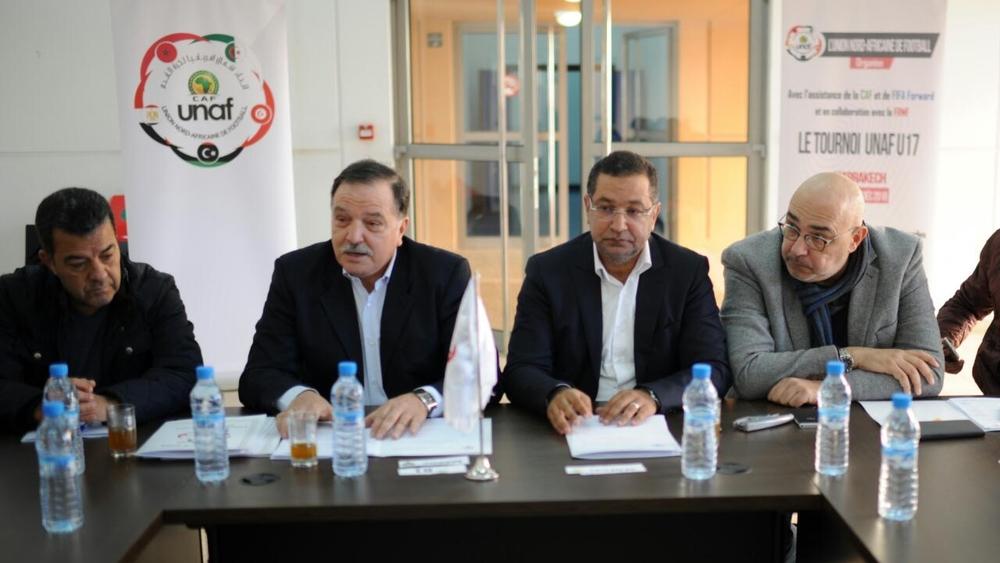 المنتخب المغربي لأقل من 17 سنة في المجموعة الثانية في منافسات "دورة اتحاد شمال إفريقيا"