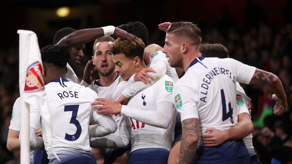 توتنهام يثأر من آرسنال ويقصيه من كأس الرابطة