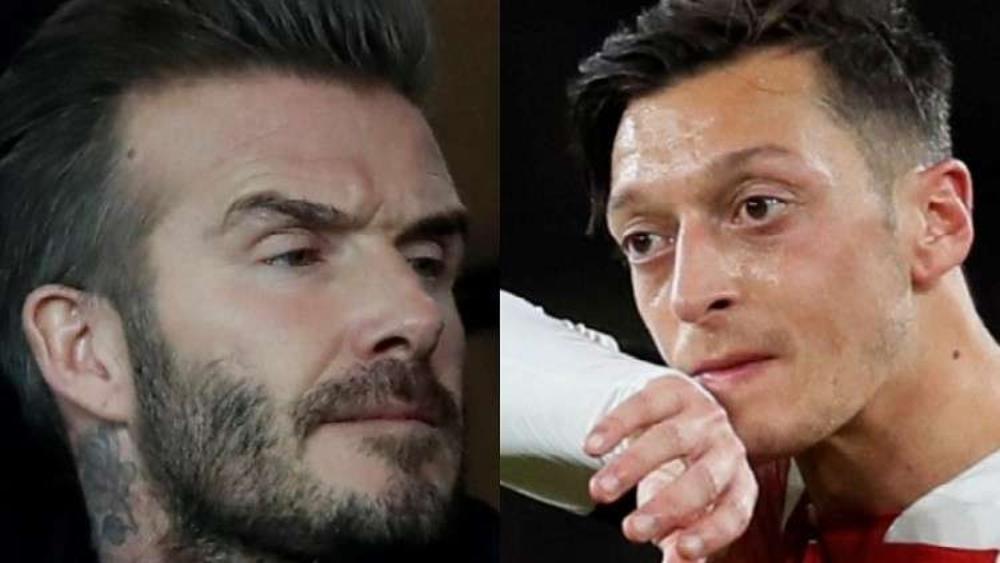 بيكهام مهتم بجلب أوزيل إلى الولايات المتحدة الأمريكية