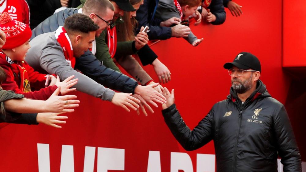 كلوب يؤكد أن أسبقية ليفربول "لا تعني أي شيء"