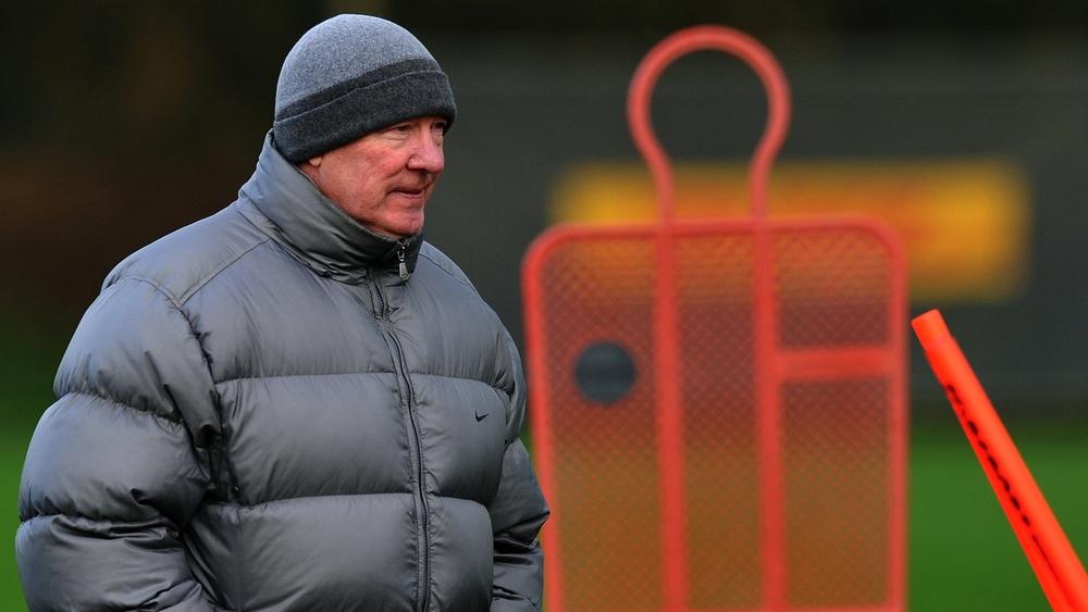 لأول مرة منذ اعتزاله، فيرجسون حاضر في تدريبات مان يونايتد