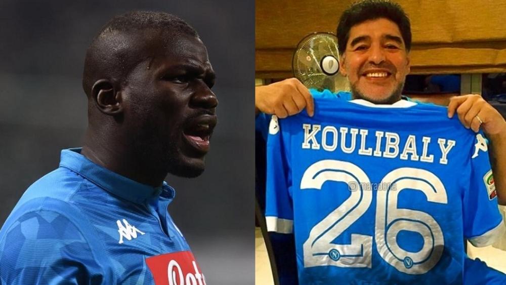 مارادونا يعلن تضامنه مع كوليبالي ضحية "العنصرية"