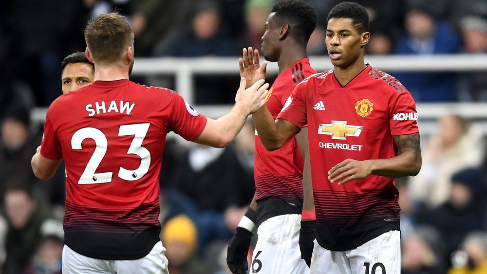 قطار اليونايتد الطائر يدهس نيوكاسل ويقترب من المربع الذهبي