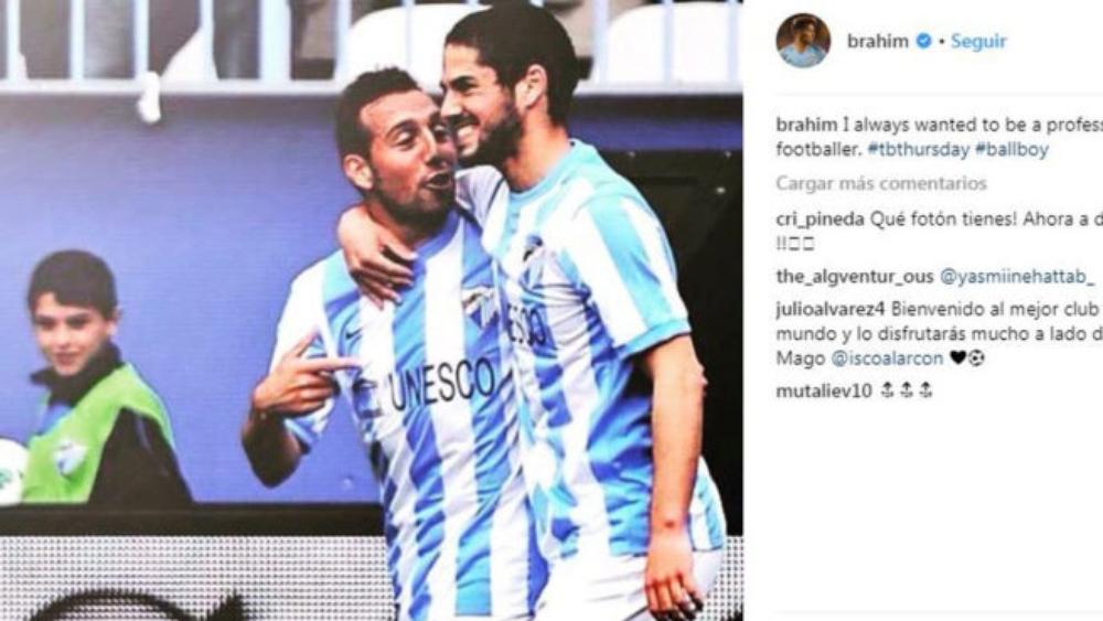 إبراهيم دياز "من رامي كرات لإيسكو إلى زميل له في الريال"