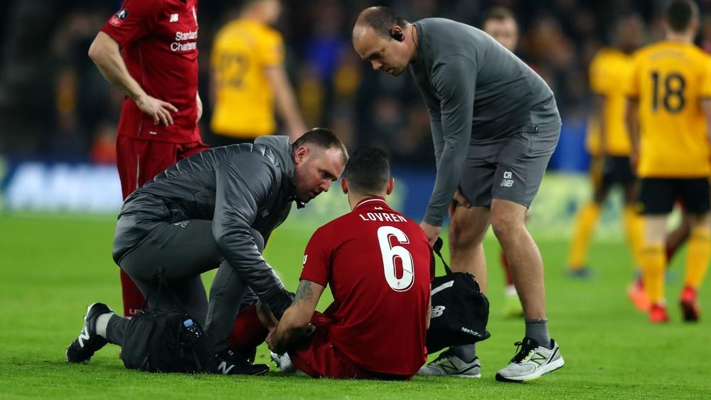 الإصابة تُبعد الكرواتي لوفرين عن صفوف ليفربول