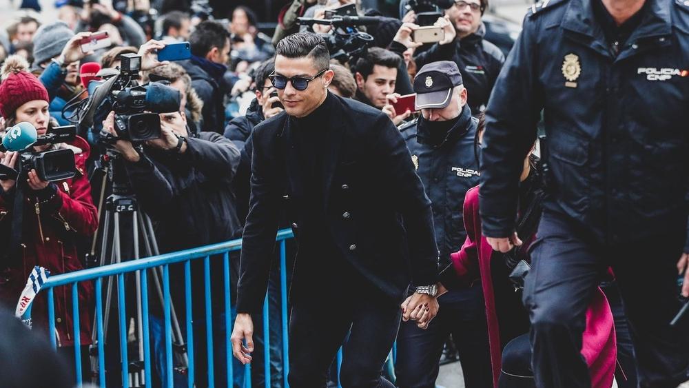 المحكمة الإسبانية تصدر حكمها بحق كريستيانو رونالدو