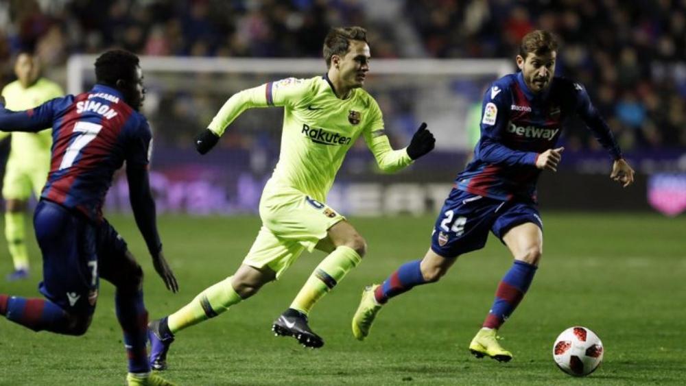 ليفانتي يطلب منع برشلونة من استكمال كأس الملك!