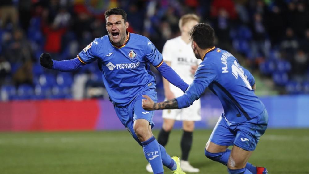 فالنسيا يسقط أمام خيتافي في ذهاب ربع نهائي كأس الملك