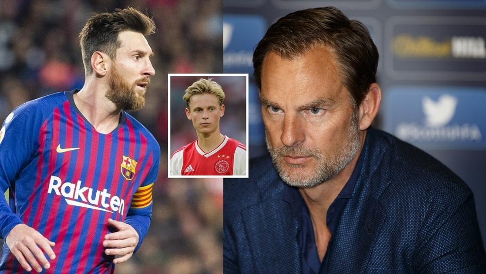 دي بور: "ميسي سيقع في حب دي يونغ"