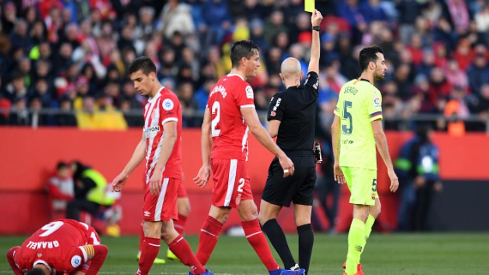 ماركا | جيرونا تعرض لظلم تحكيمي ضد برشلونة