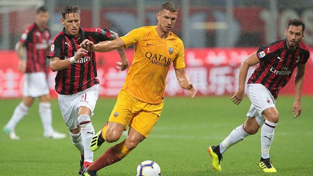 قمة بين روما وميلان على المركز الرابع