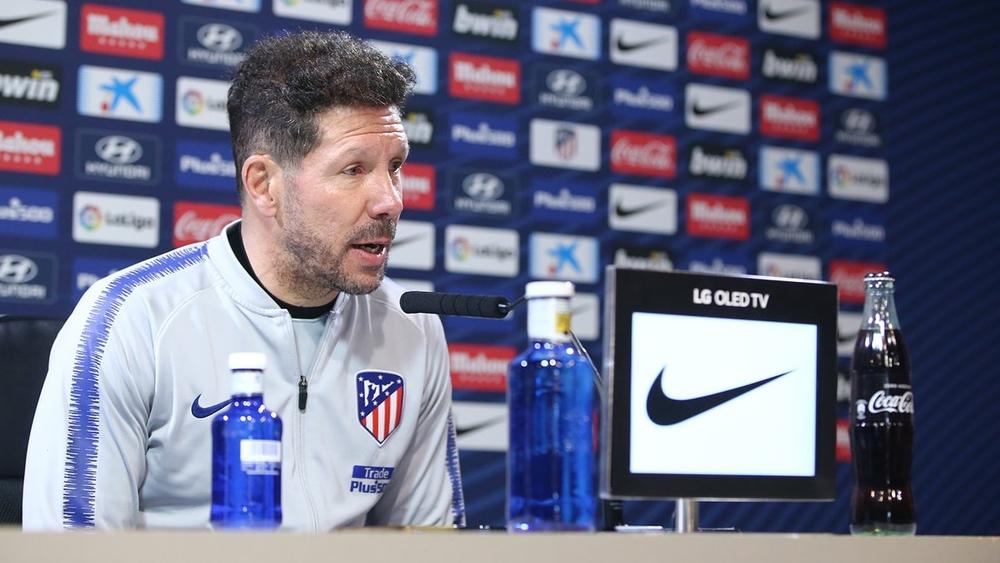 سيميوني يُعدّد ميزات المهاجم الجديد للأتلتيكو