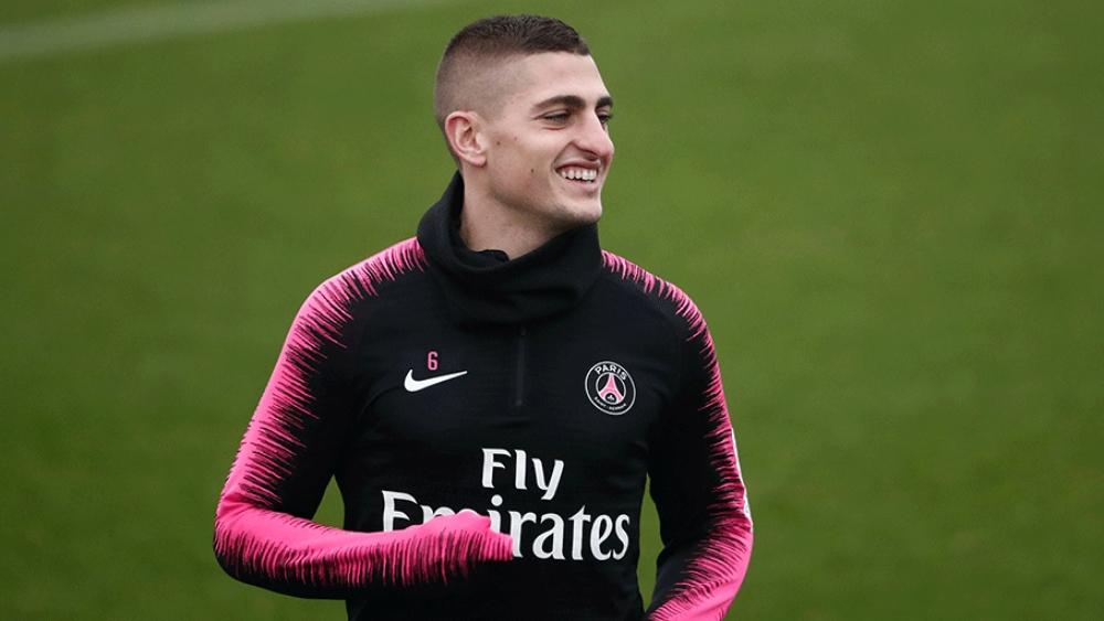 فيراتي يتعافى ويعود إلى التداريب الجماعية لسان جيرمان