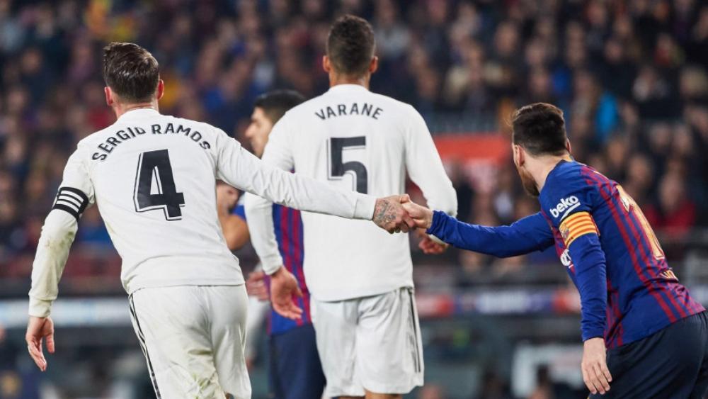 سيرخيو راموس يخوض الكلاسيكو رقم 40 ويتفوق على ميسي