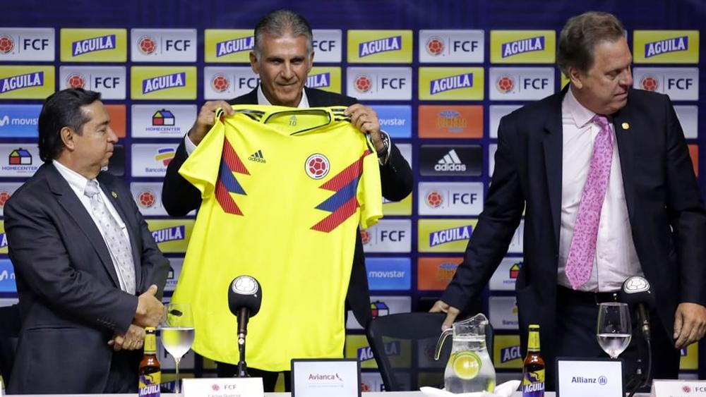 تقديم كيروش كمدرب جديد لمنتخب كولومبيا