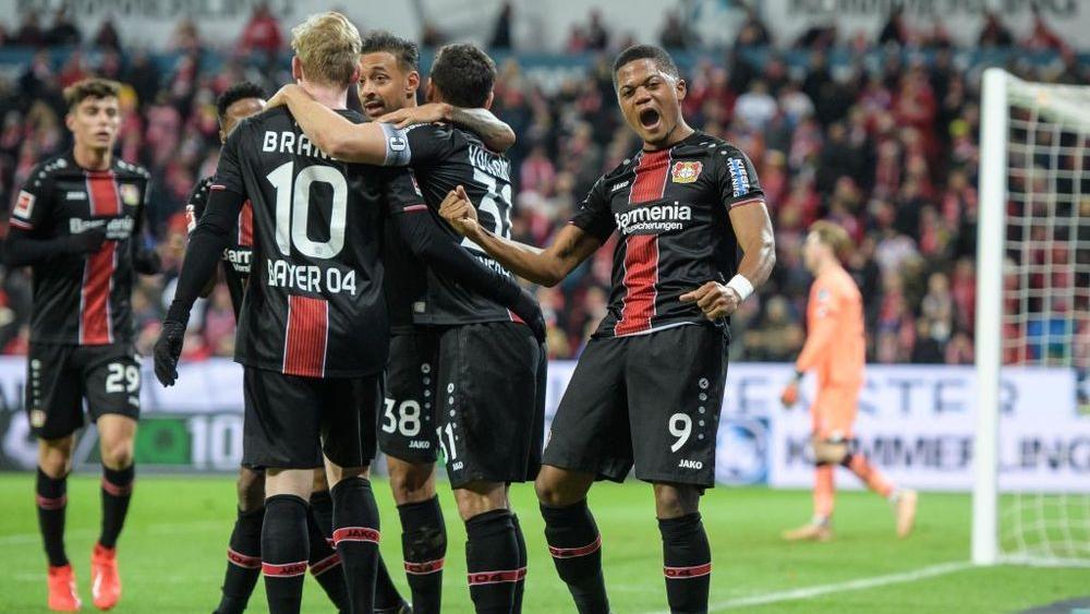 باير ليفركوزن يكتسح ماينز بخمسة أهداف لهدف