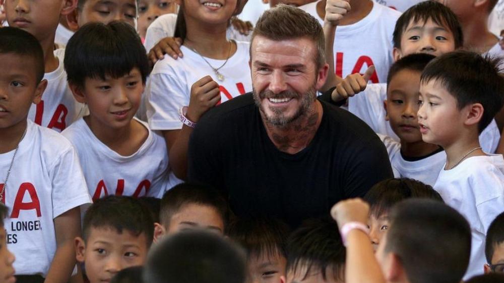 إقامة تمثال لبيكهام في لوس أنجلوس