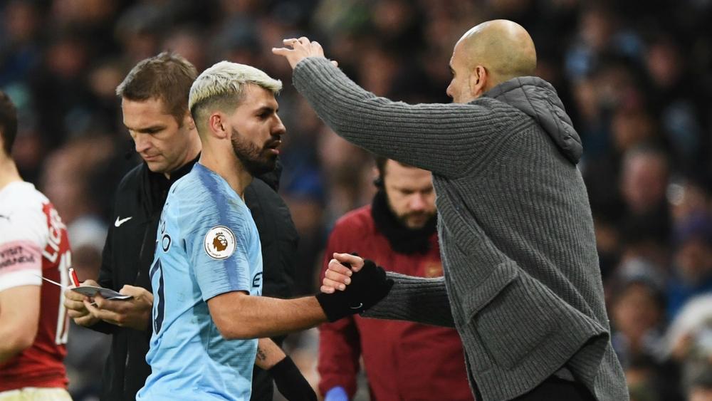 غوارديولا: أغويرو لا يخذلنا في المباريات الهامة