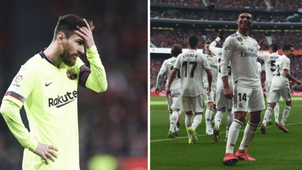 تعثر برشلونة يُنعش آمال ريال مدريد في الليجا
