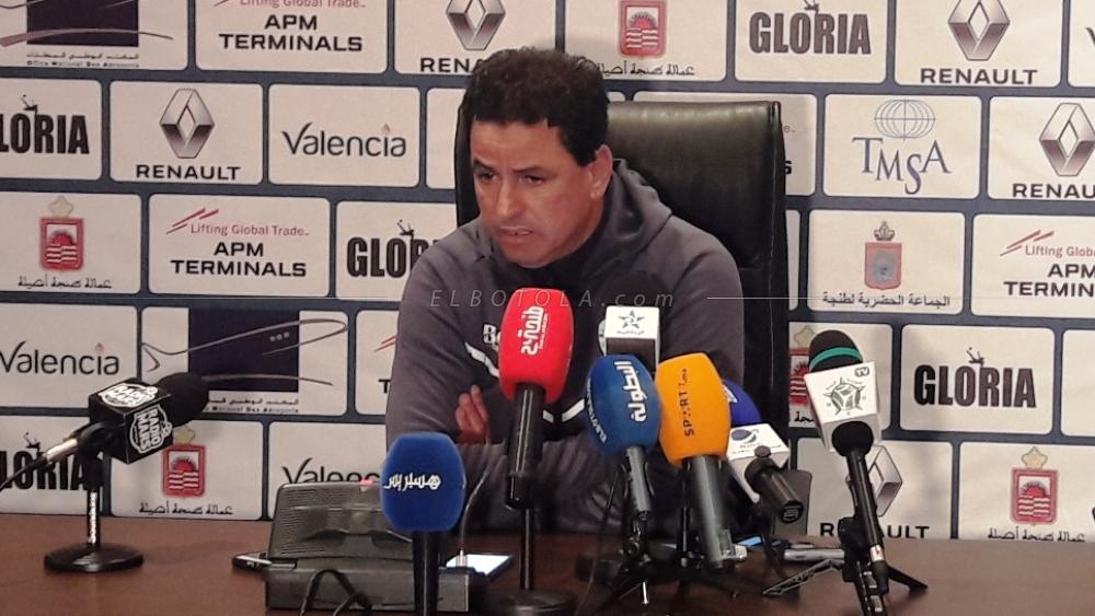 عزيز كركاش : لعبنا ضد الحكم أمام اتحاد طنجة و الأخير أخرجنا من المقابلة