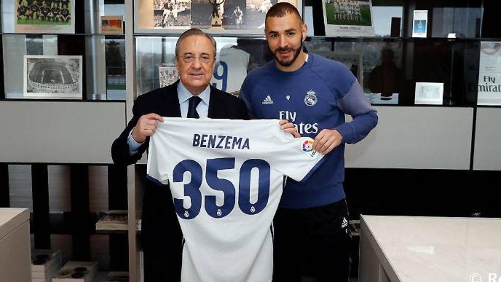 فلورنتينو بيريز: بنزيمة أفضل مهاجم في العالم