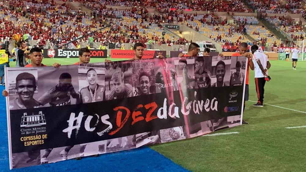 تكريم مؤثر لضحايا حريق فلامنجو البرازيلي