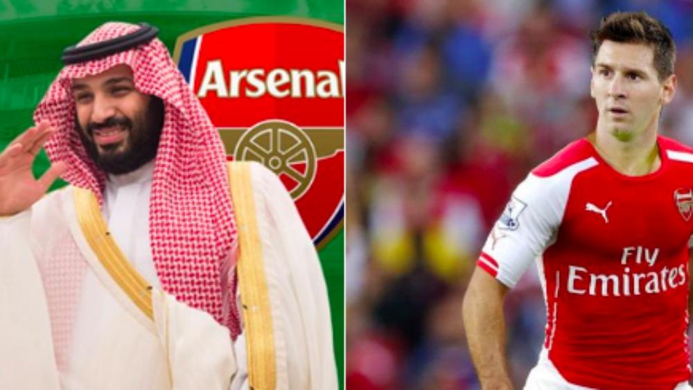 "آرسنال يا ولي العهد" يجتاح تويتر، وميسي أول الصفقات