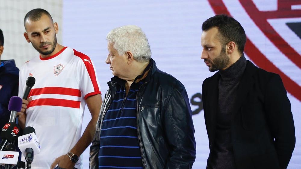 رئيس الزمالك يُثمِّن أداء ومردود خالد بوطيب