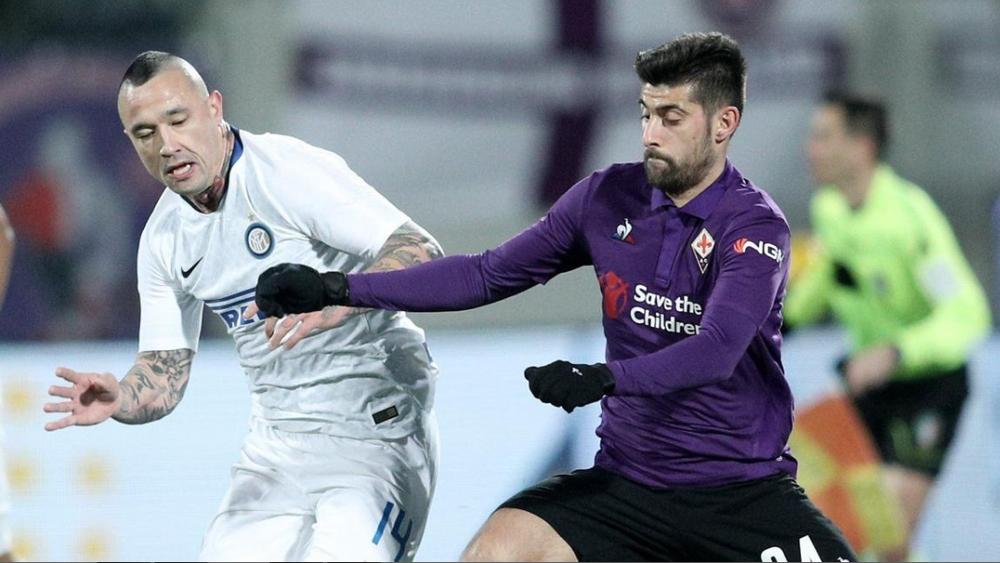 إنتر يفقد الفوز في اللحظات الأخيرة أمام فيورنتينا