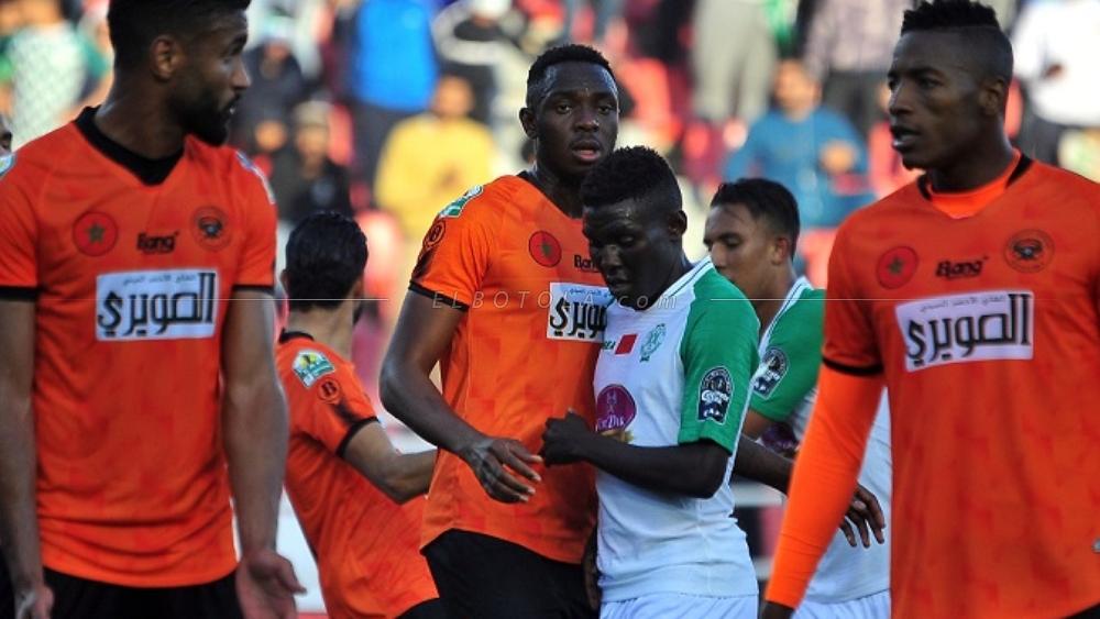 تحديد حكم و توقيت مباراة الإياب بين الرجاء و نهضة بركان في كأس الكونفدرالية