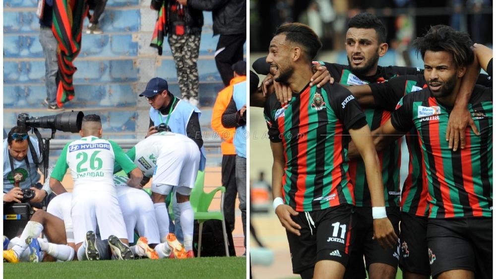 المواجهات المباشرة تُرجِّحُ كفة الرجاء وأكبر انتصار يعود إلى الجيش