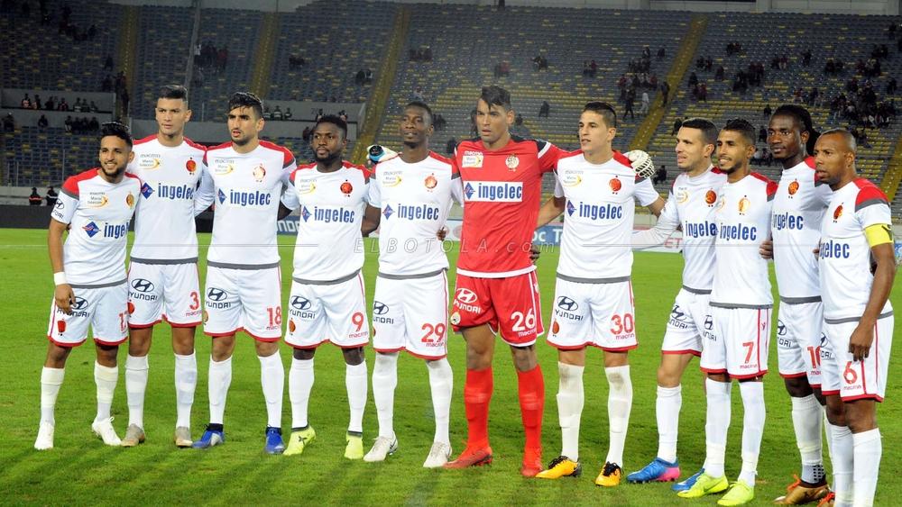 لائحة الوداد المستدعاة لمواجهة مولودية وجدة