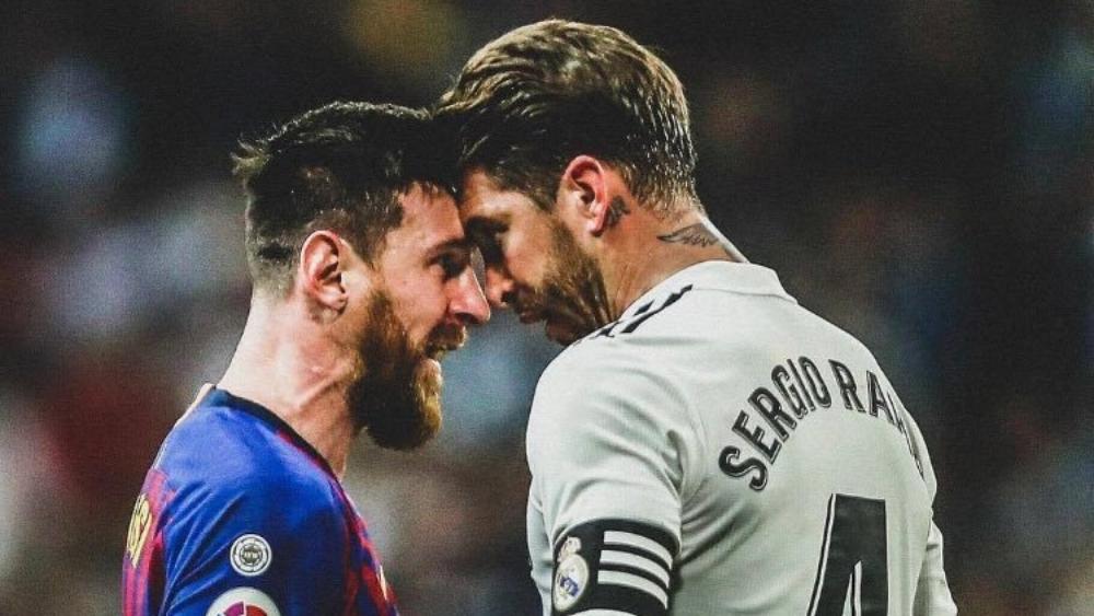 "ماركا": راموس يستحق الطرد بعد لكمه ميسي