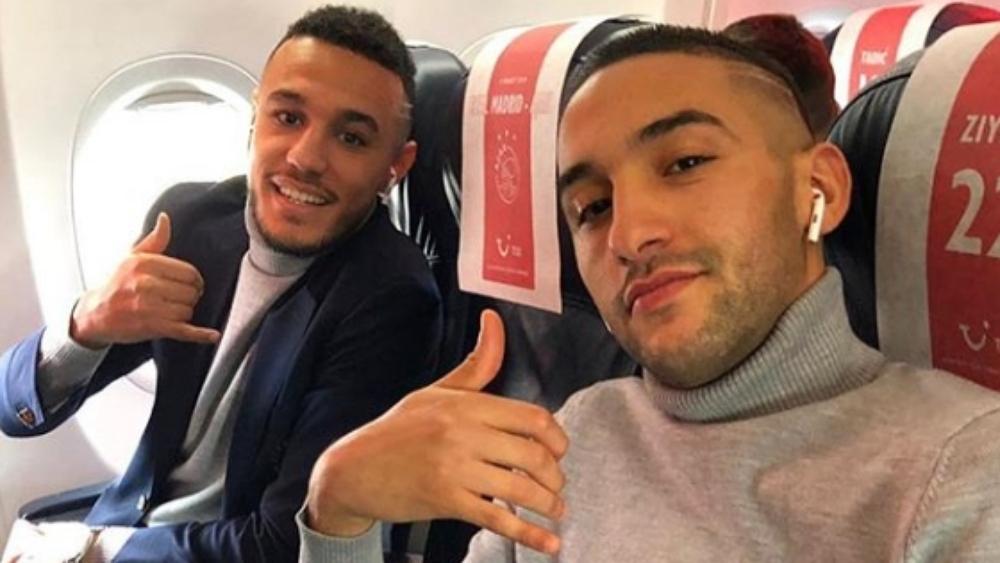 أياكس عبر صورةٍ لزياش ومزراوي: "ريال مدريد، نحن قادمون!"