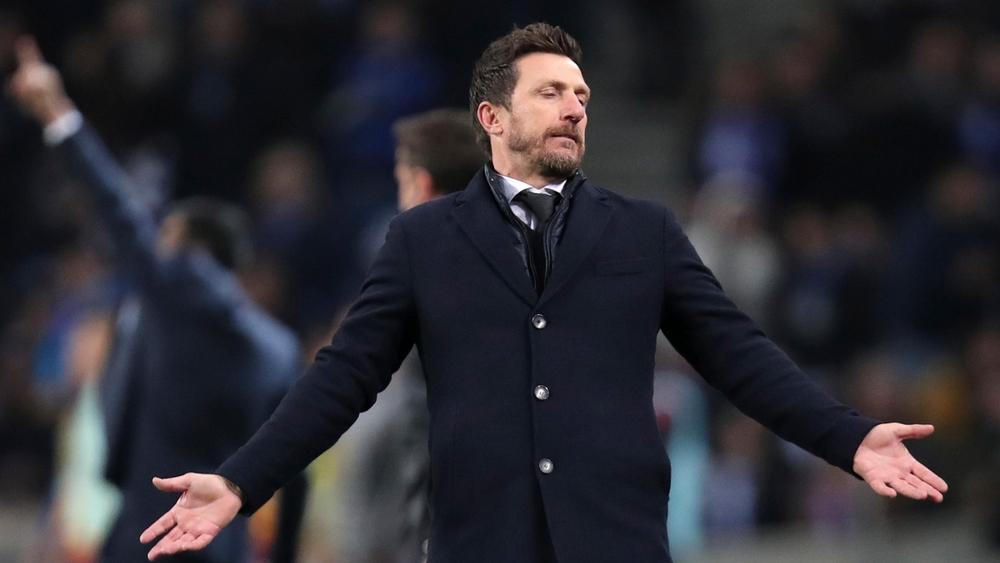 رسميا: روما ينفصل عن مدربه دي فرانشيسكو