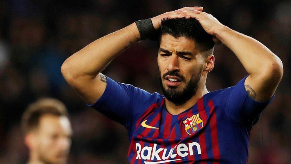 برشلونة يعلن مدة غياب لويس سواريز "المصاب"