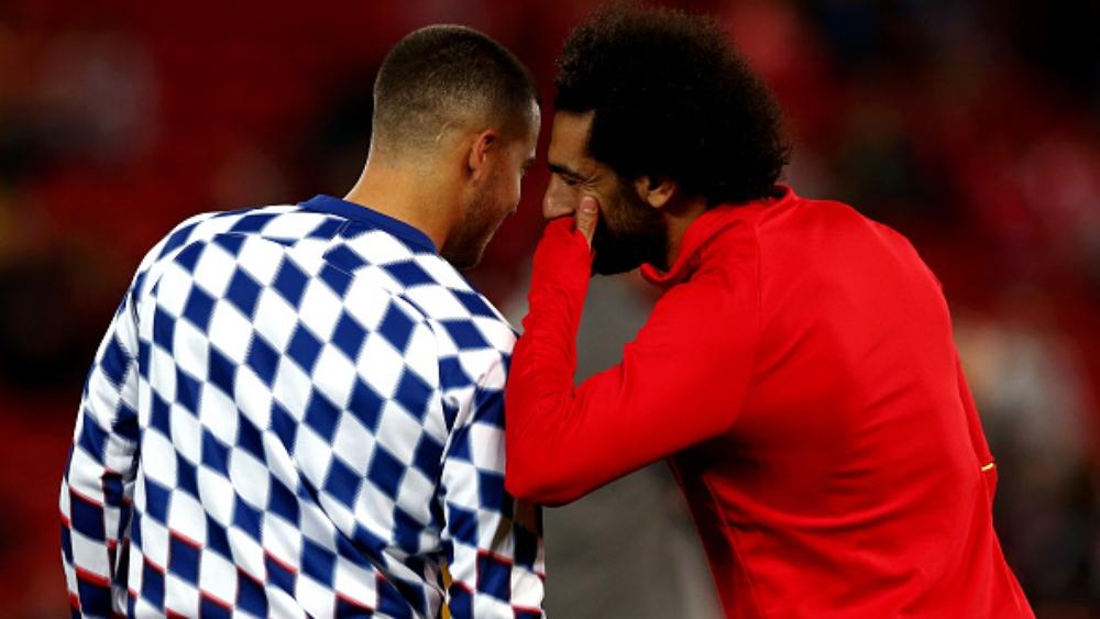 هازارد: أريد أن أصل لمستوى محمد صلاح